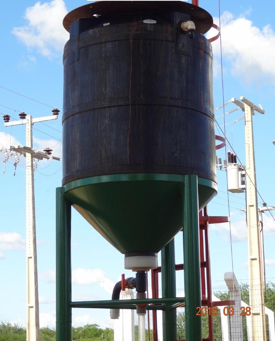 Concentrate silo